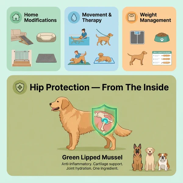 Reason #6: Your Dog's Hips Aren't Past the Point of No Return. Yet.