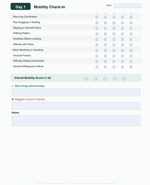 Spine & Disc Progression Tracker