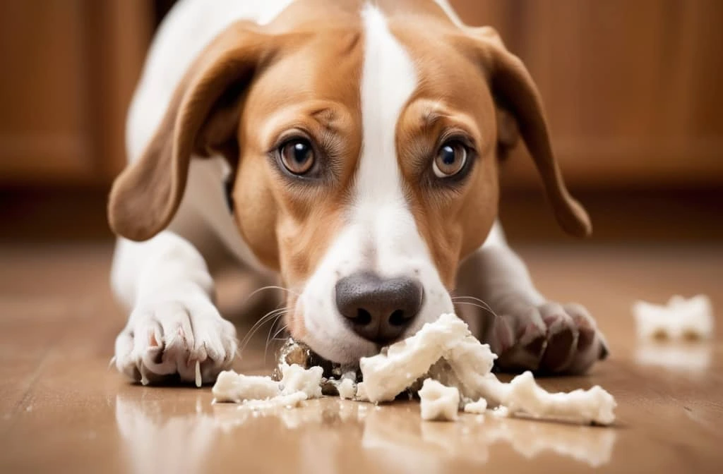 Dog chewing unwanted things