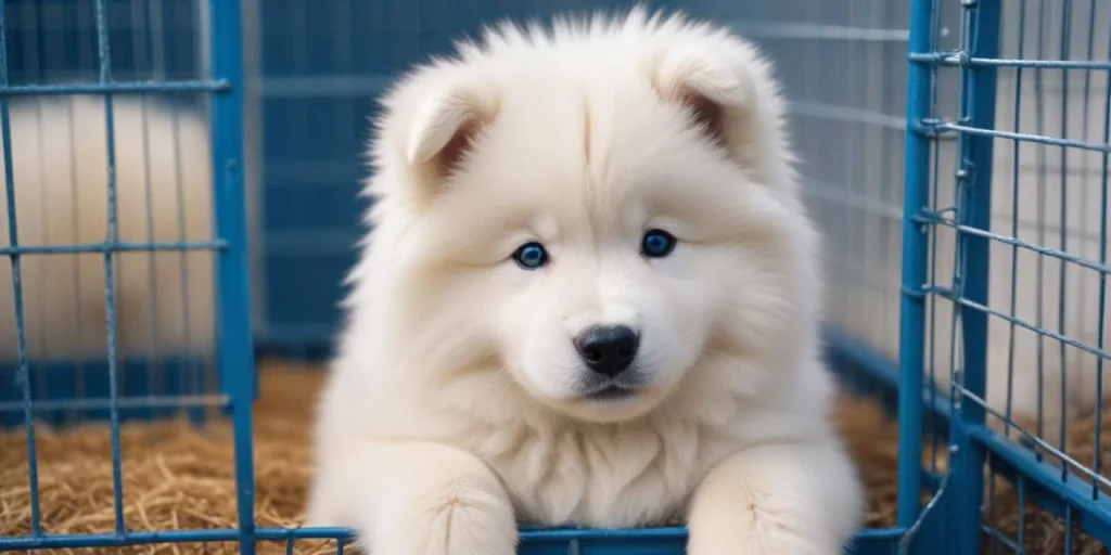 A dog from a breeder